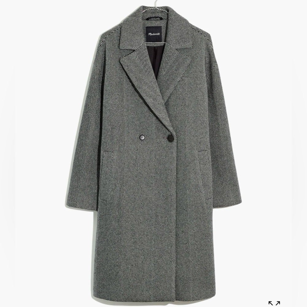 Madewell Averdon Herringbone Coat